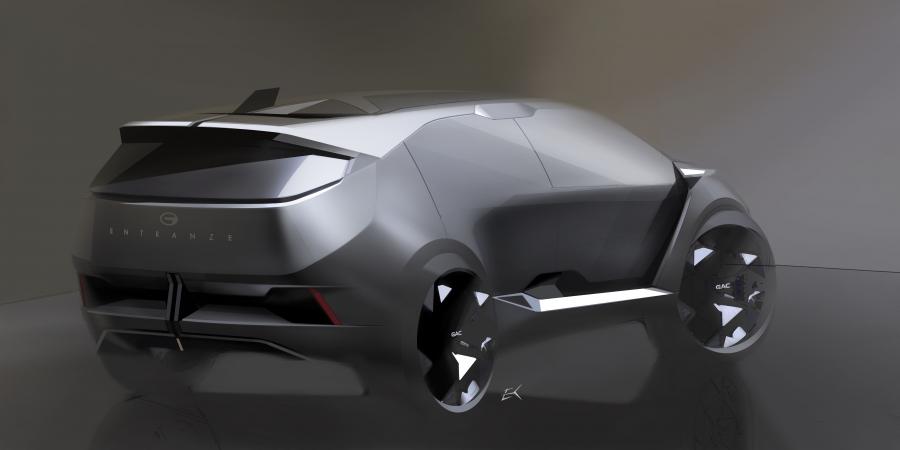 Эскиз GAC Entranze EV 2019 года  (фото 7 из 33)